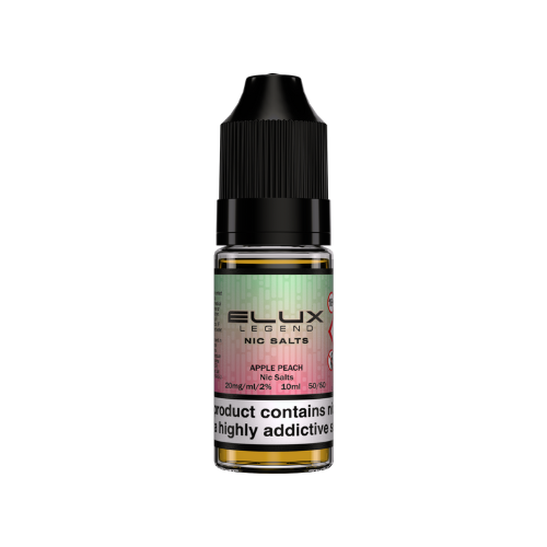 Elux Legend Apple Peach Nic Salt E-Liquid – 10ml